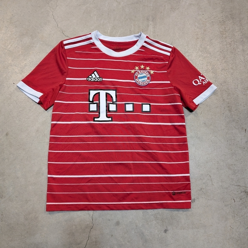 NWOT Bayern Munich 2022 Home Jersey Sadio Mane Youth L 13/14